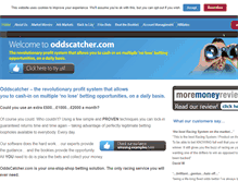 Tablet Screenshot of oddscatcher.com